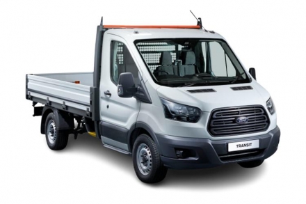 Ford Transit 350 L2 Diesel Fwd 2.0 EcoBlue 130ps Leader Dropside Auto [DAP]